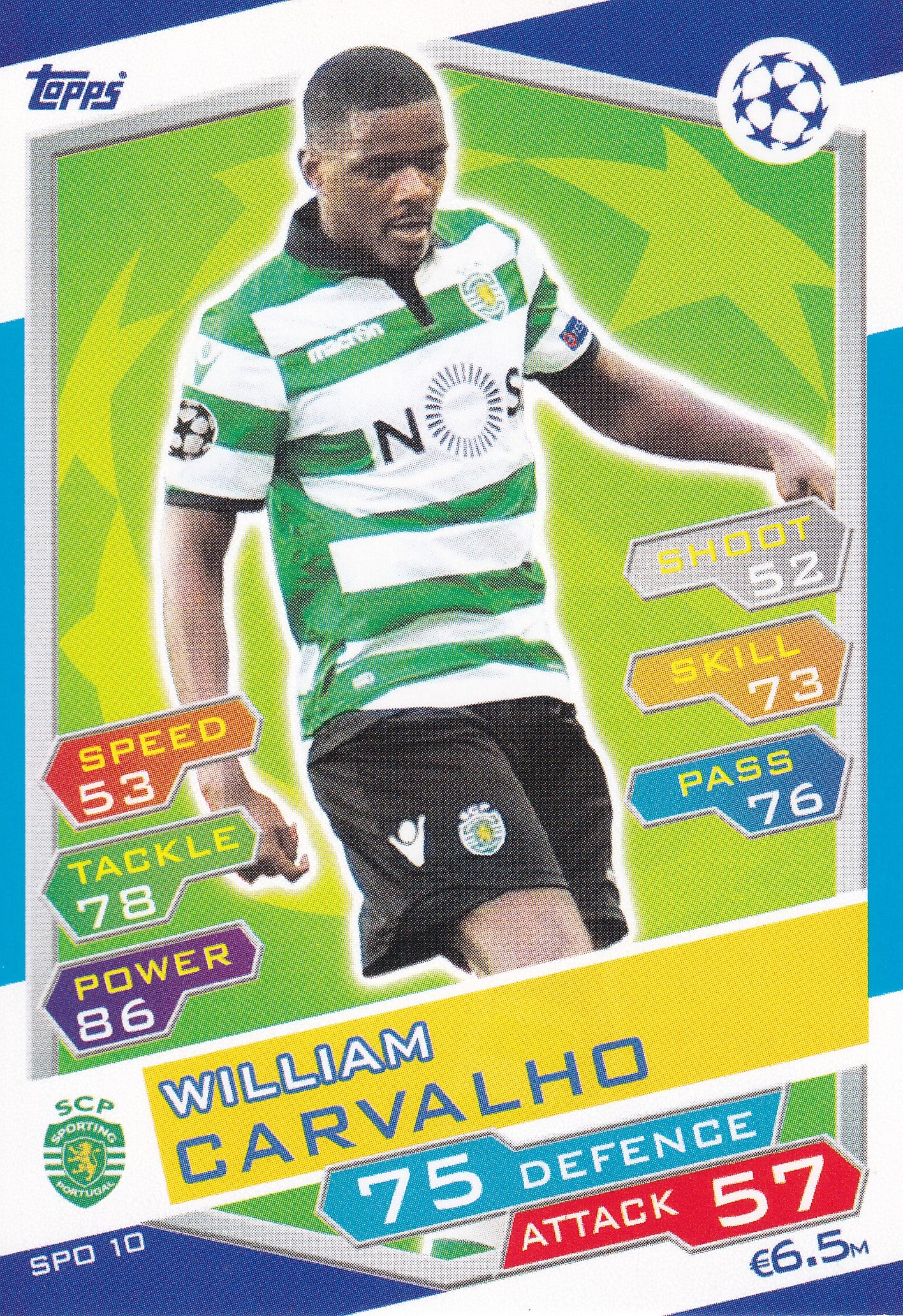 SPO-10. WILLIAM CARVALHO - SPORTING CLUBE DE PORTUGAL