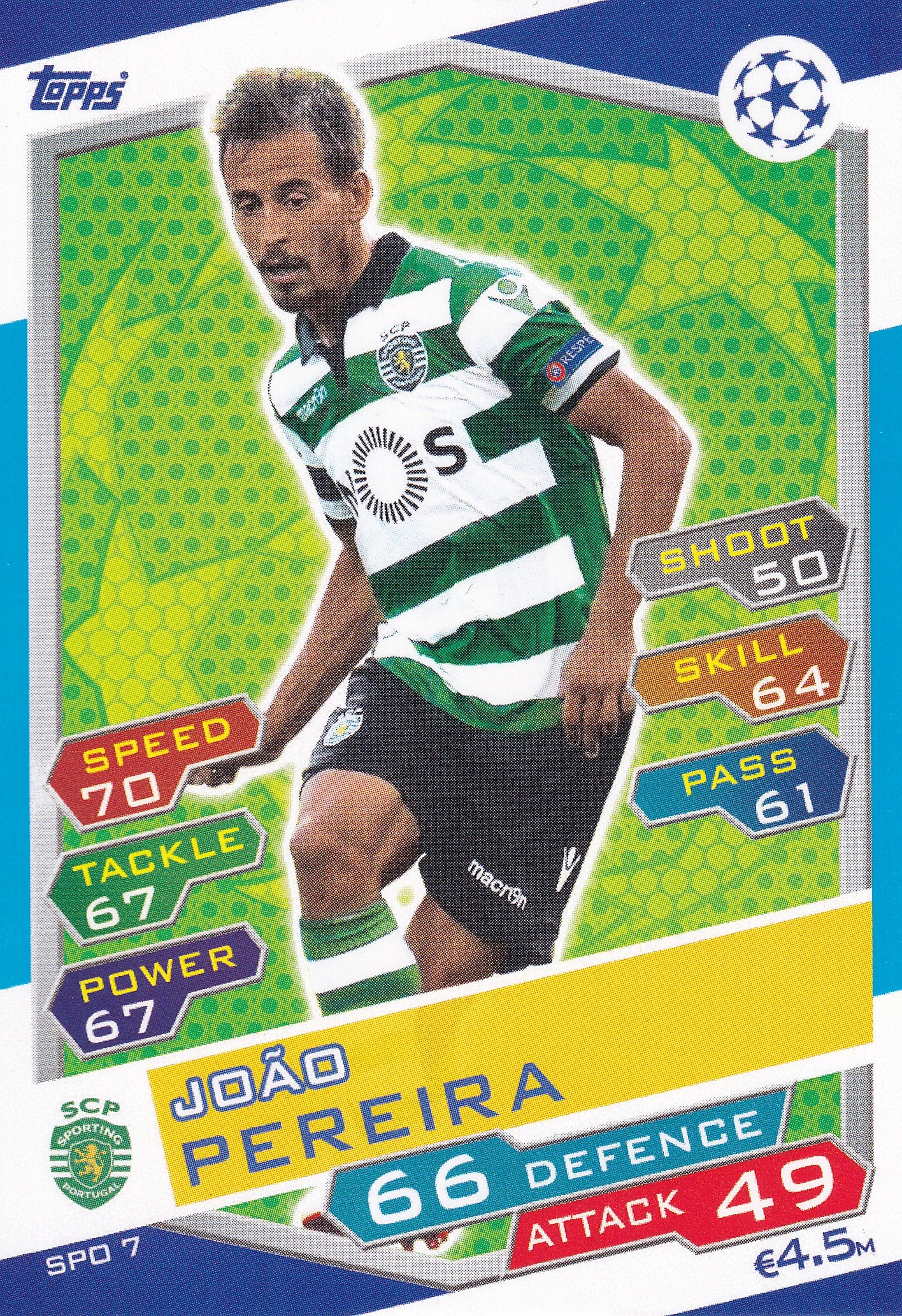 SPO-07. JOÃO PEREIRA - SPORTING CLUBE DE PORTUGAL