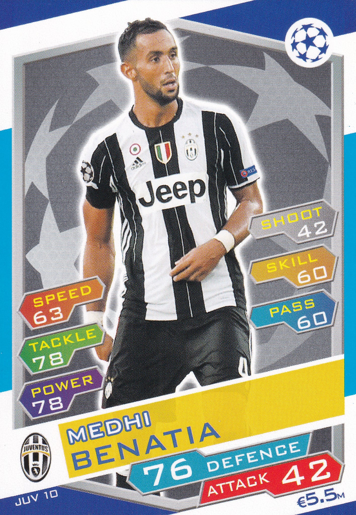 JUV-10. MEDHI BENATIA - JUVENTUS
