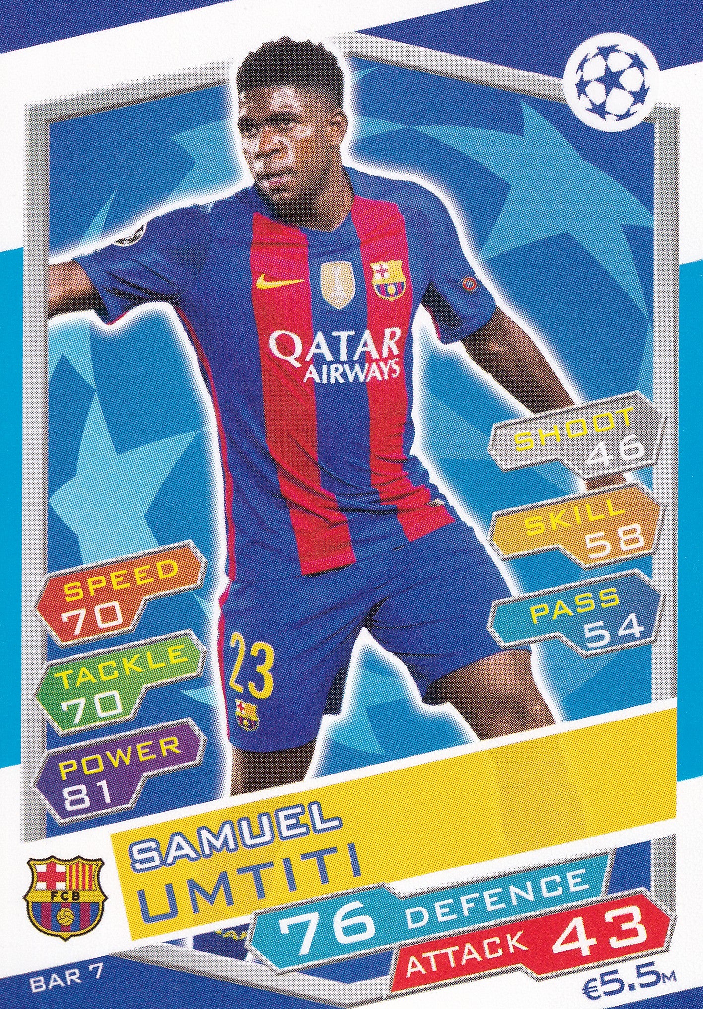 BAR-07. SAMUEL UMTITI - FC BARCELONA