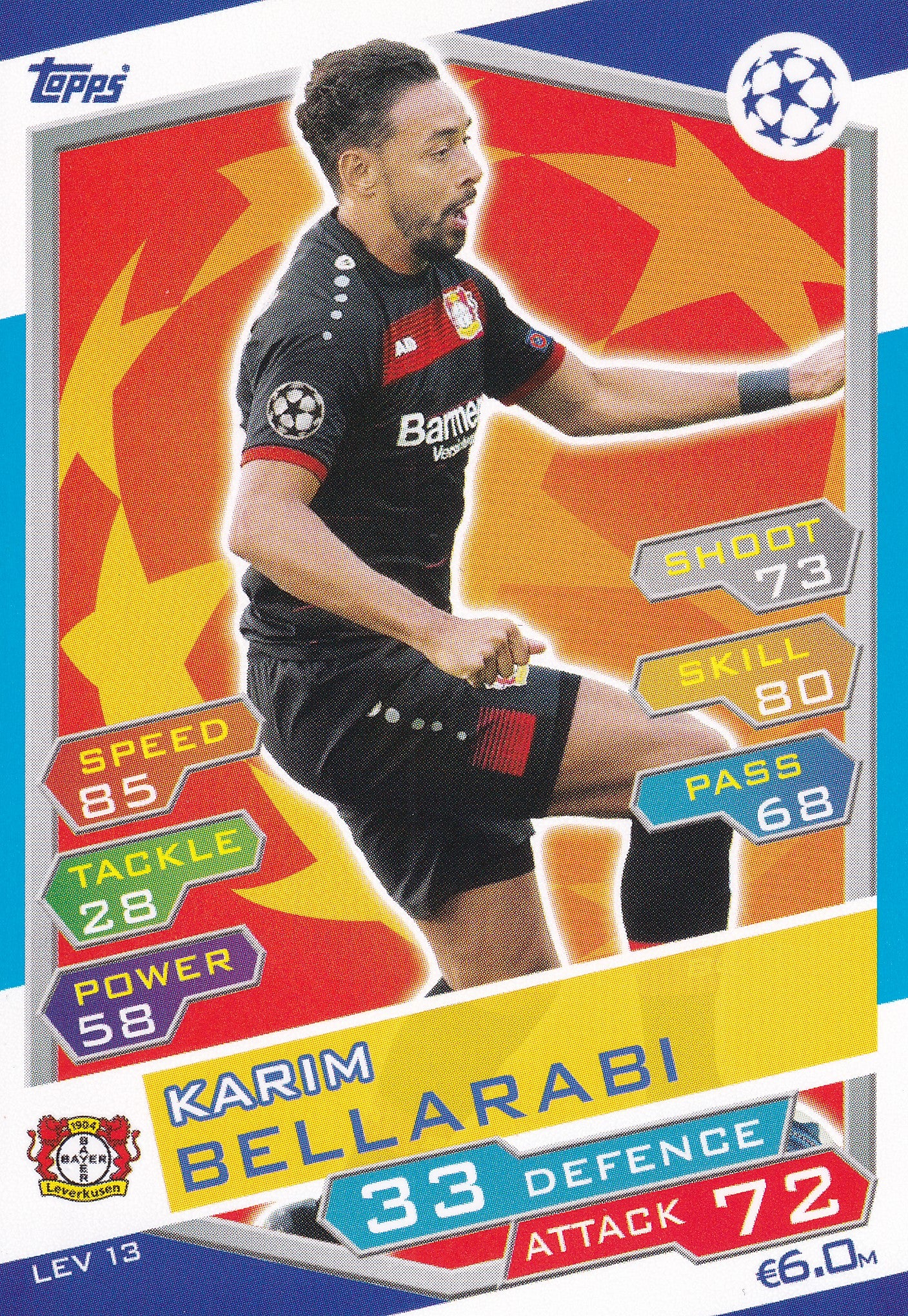 LEV-13. KARIM BELLARABI - BAYER 04 LEVERKUSEN