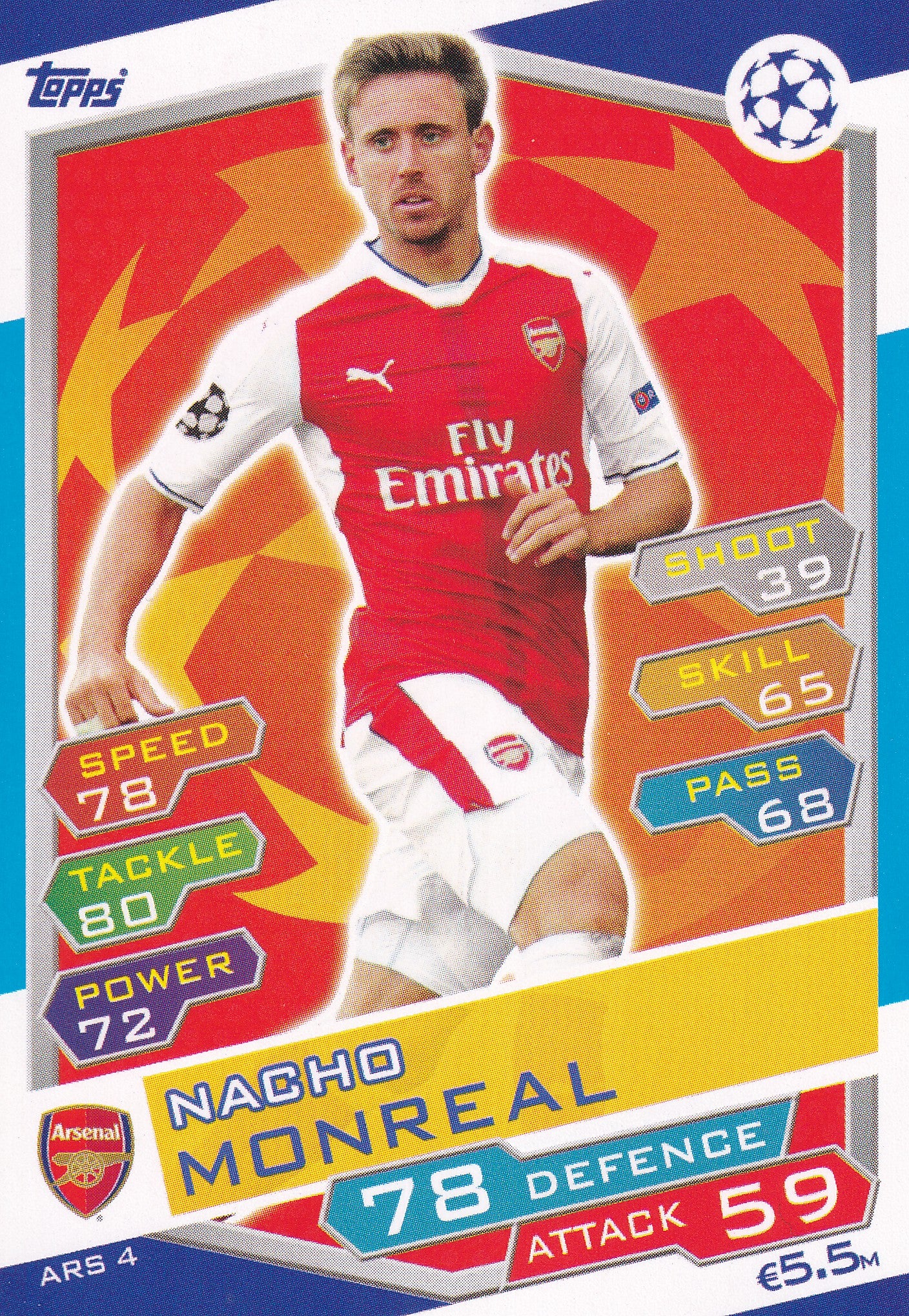 ARS-04. NACHO MONREAL - ARSENAL FC