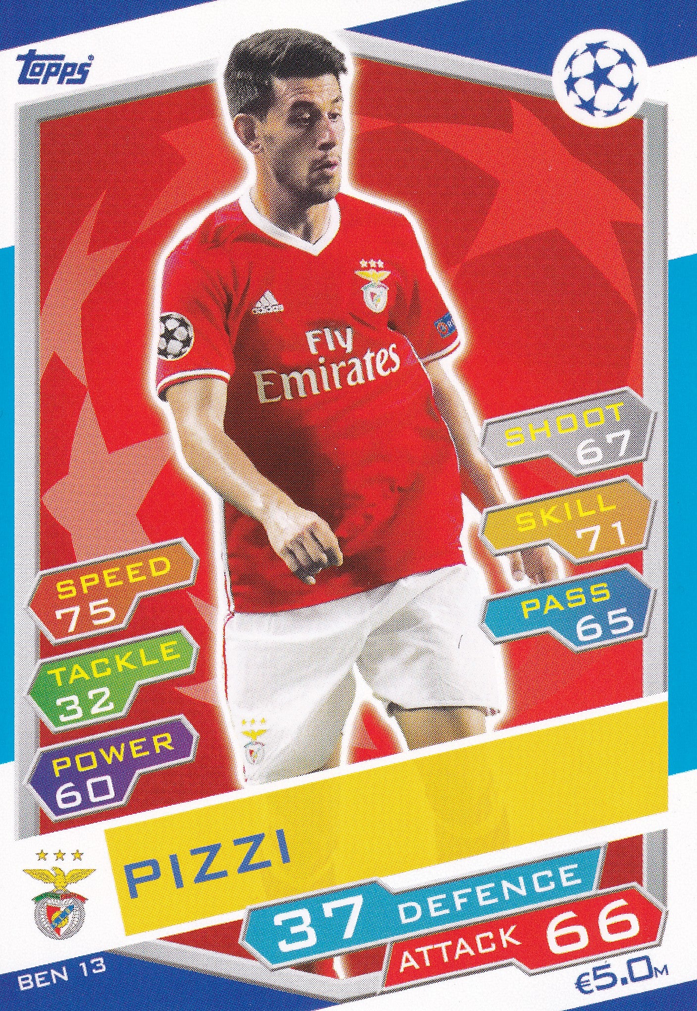 BEN-13. PIZZI - SL BENFICA
