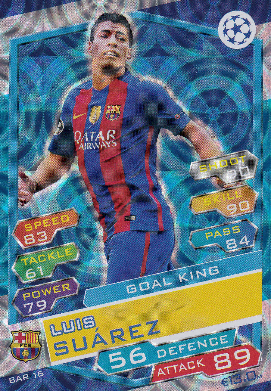 BAR-16. LUIS SUAREZ - FC BARCELONA