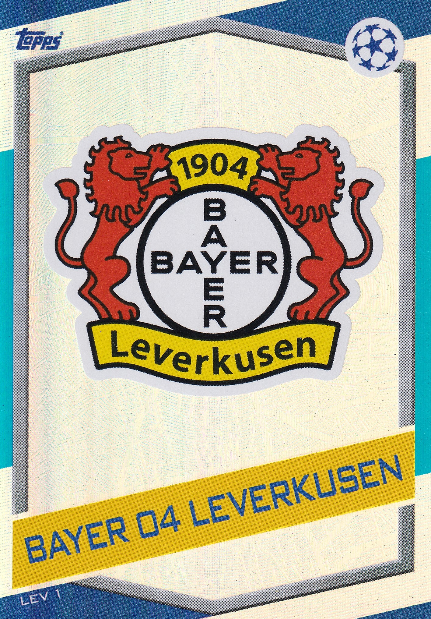 LEV-01. BAYER 04 LEVERKUSEN - CLUB BADGE
