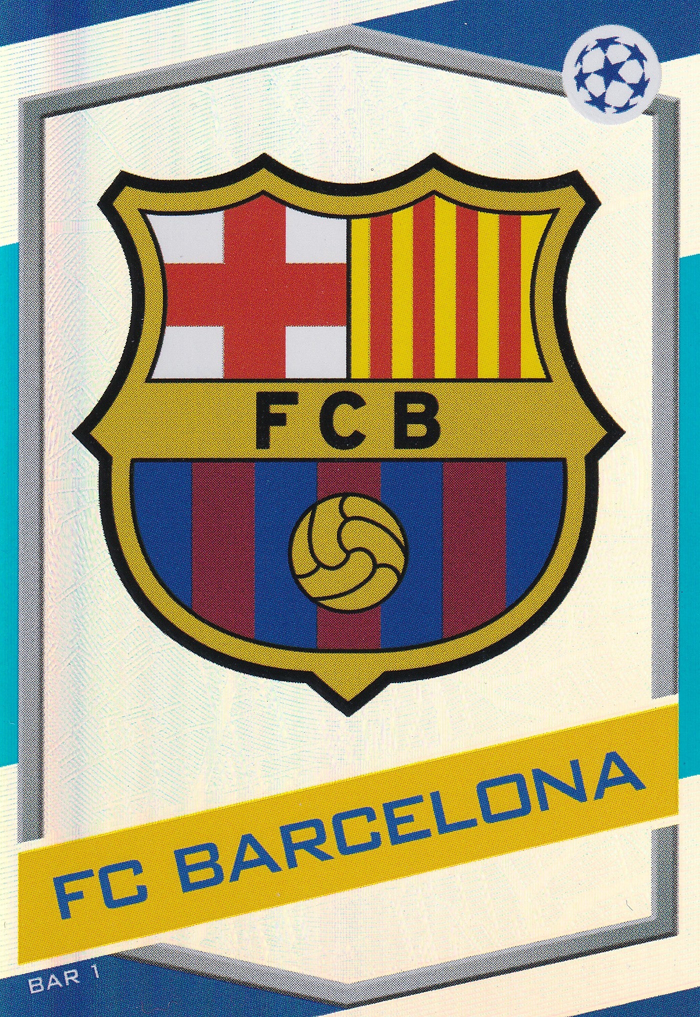 BAR-01. FC BARCELONA - CLUB BADGE