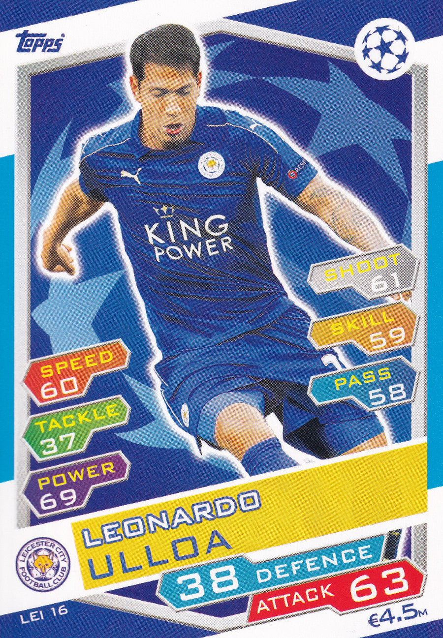 LEI-16. LEONARDO ULLOA - LEICESTER CITY