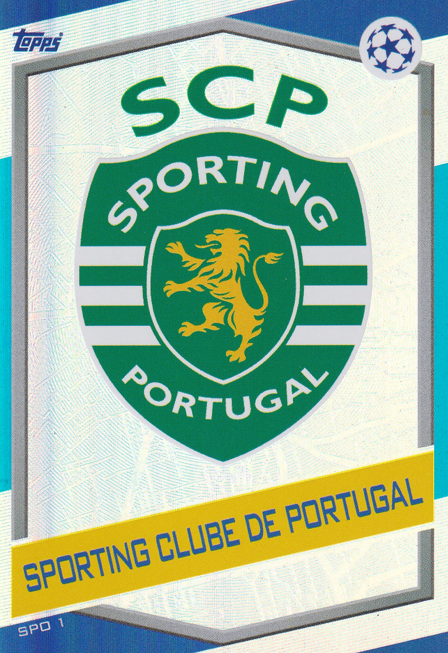 SPO-01. SPORTING CLUBE DE PORTUGAL - CLUB BADGE