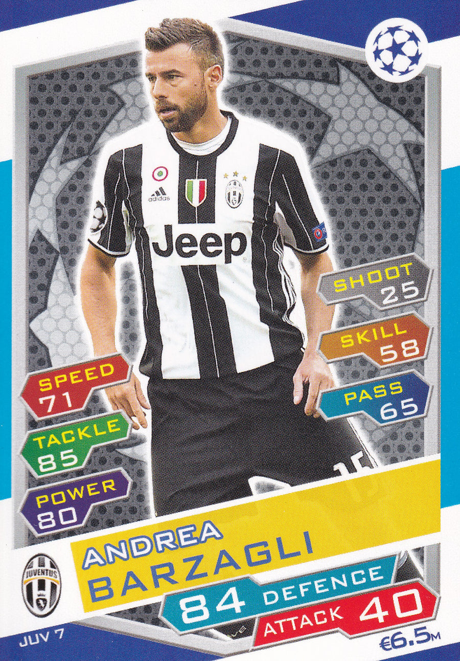 JUV-07. ANDREA BARZAGLI - JUVENTUS