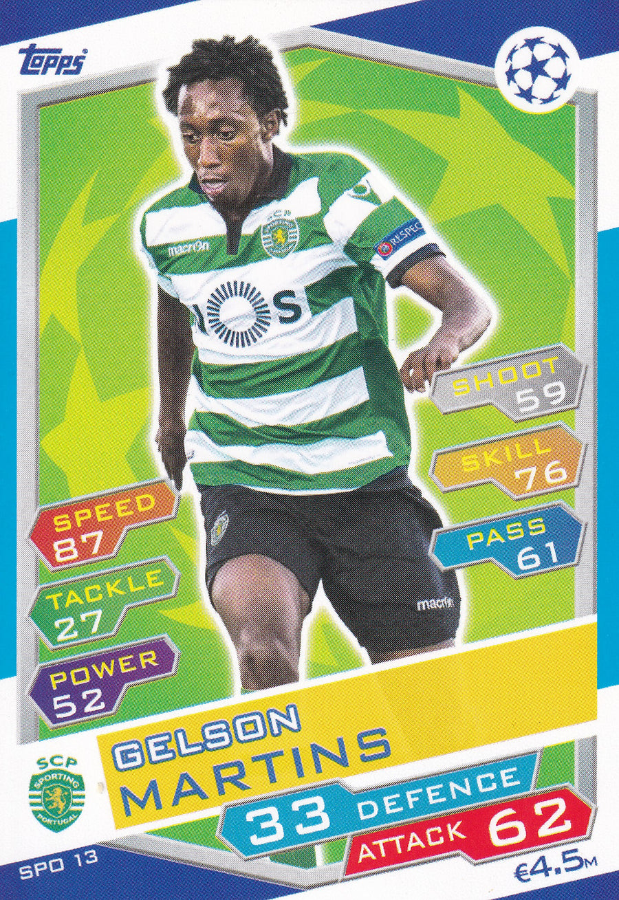 SPO-13. GELSON MARTINS - SPORTING CLUBE DE PORTUGAL