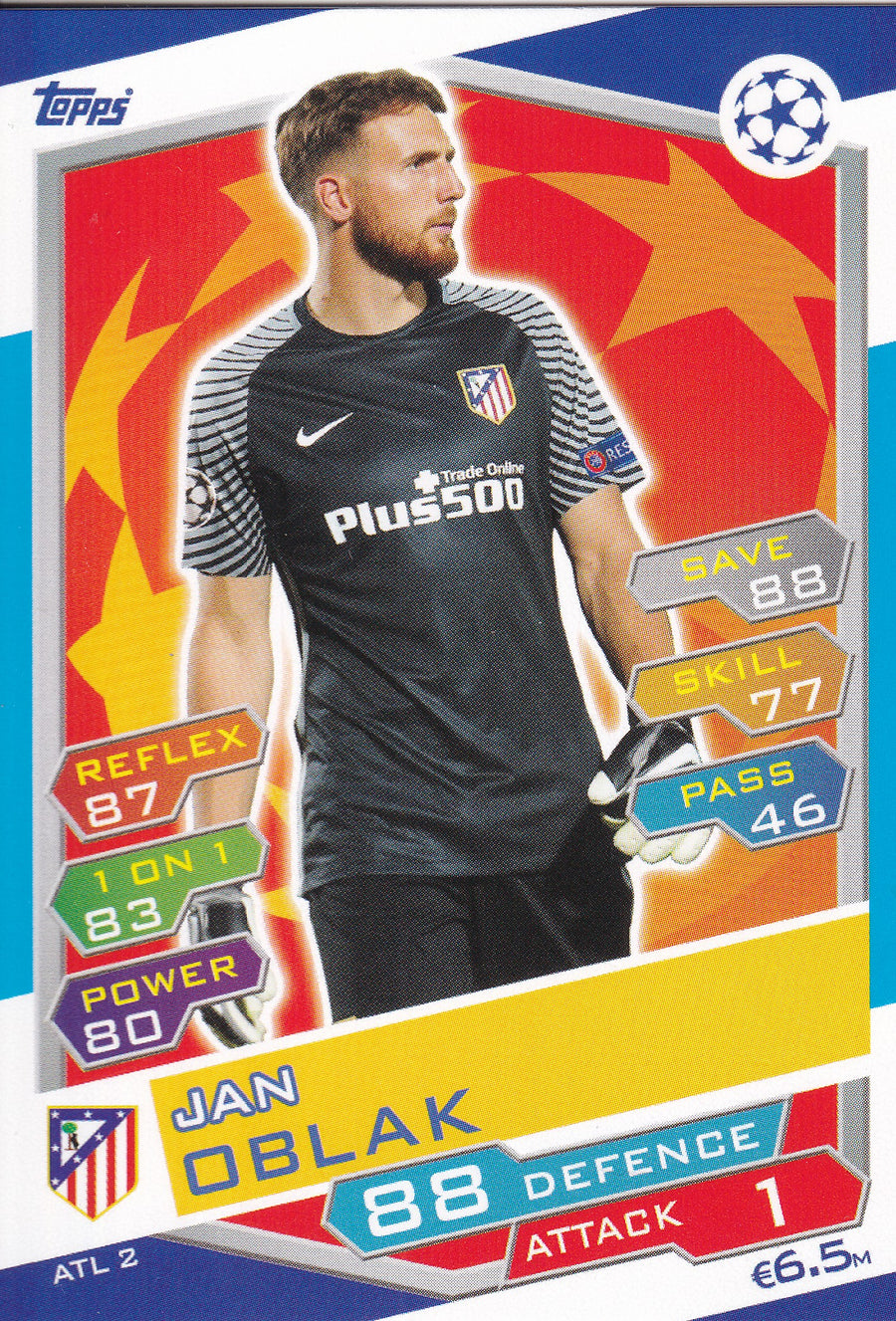 ATL-02. JAN OBLAK - ATLETICO DE MADRID