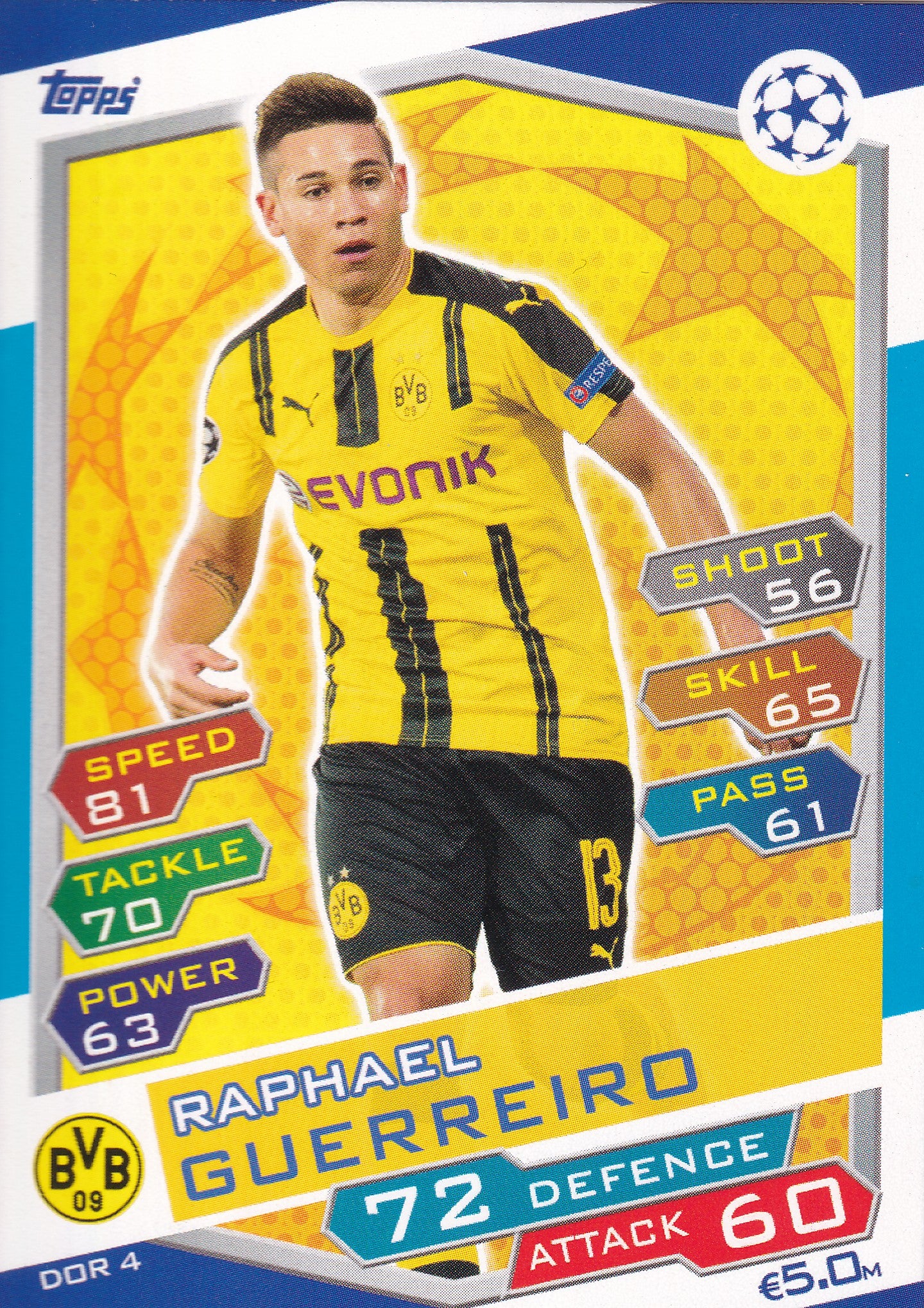 DOR-04. RAPHAEL GUERREIRO - BORUSSIA DORTMUND