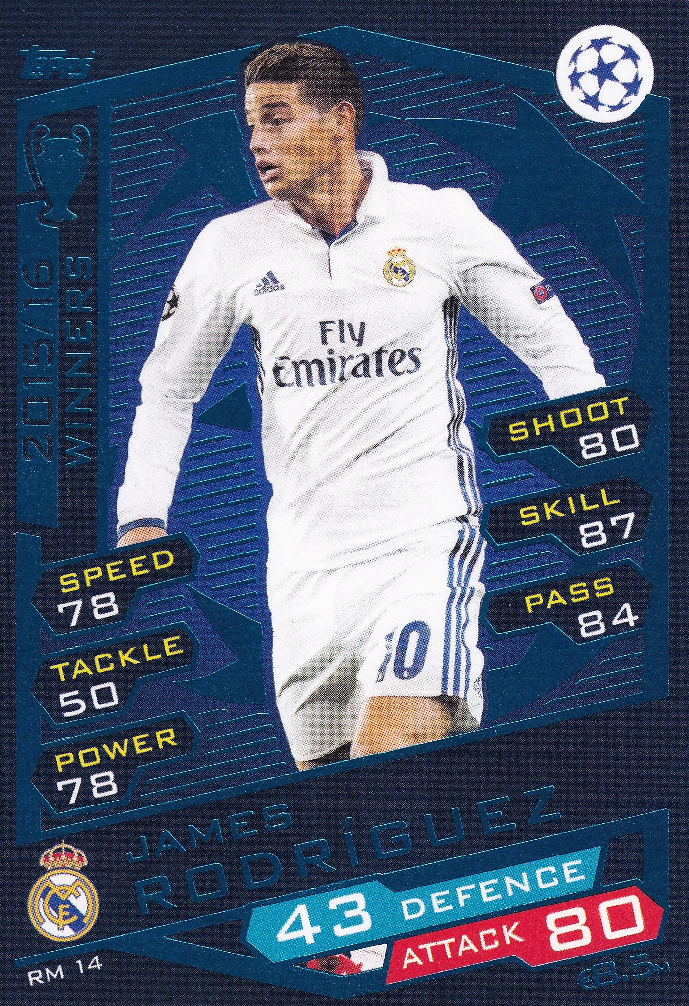 RM-14. JAMES RODRIGUEZ - REAL MADRID CF