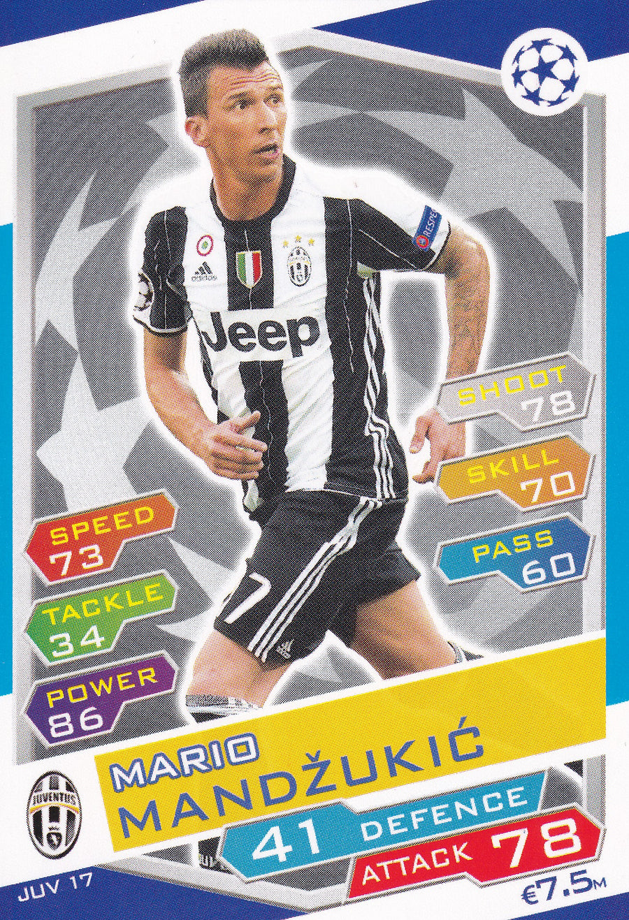 JUV-17. MARIO MANDZUKIC - JUVENTUS