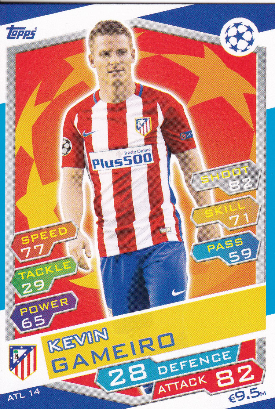 ATL-14. KEVIN GAMEIRO - ATLETICO DE MADRID