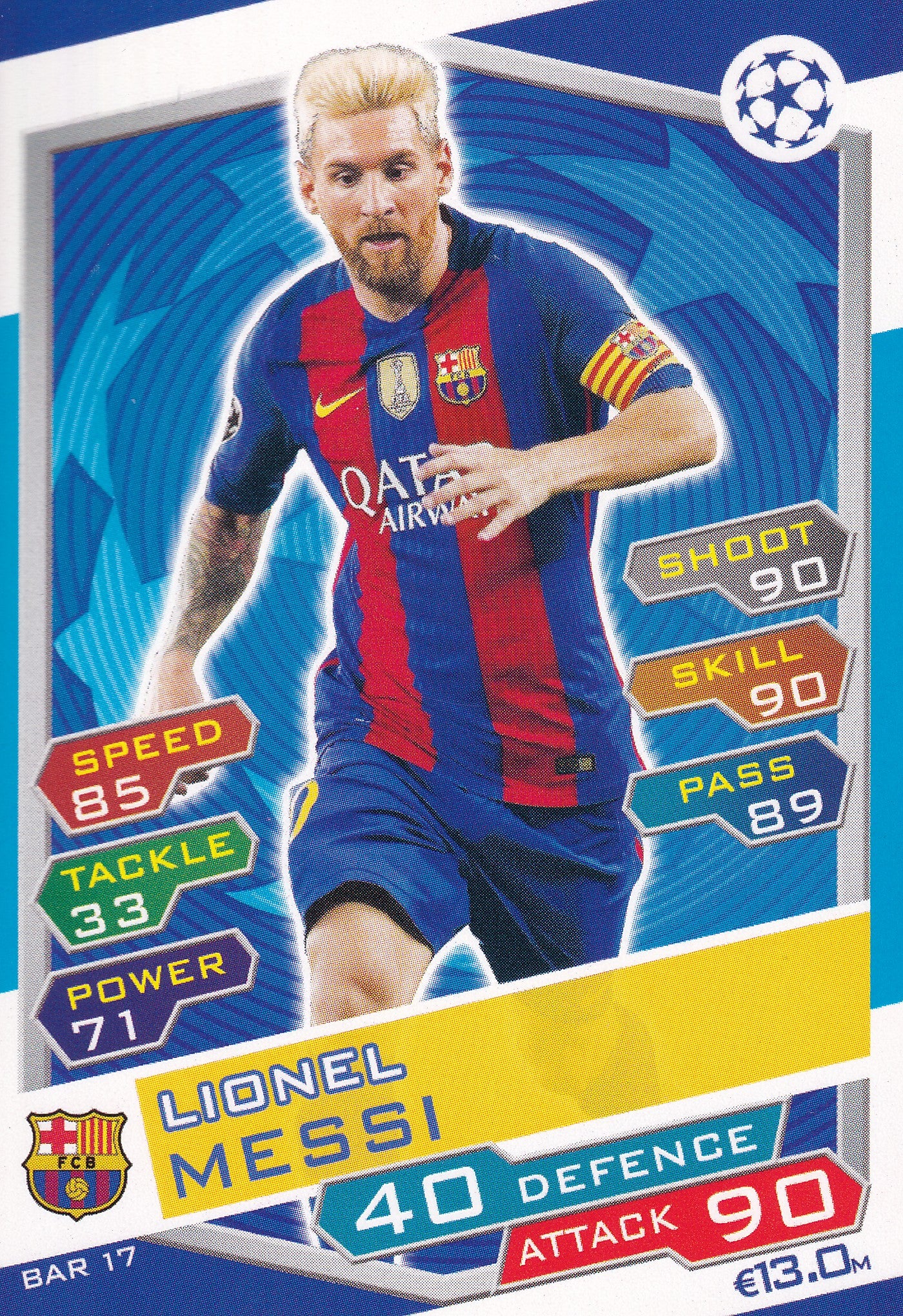 BAR-17. LIONEL MESSI - FC BARCELONA