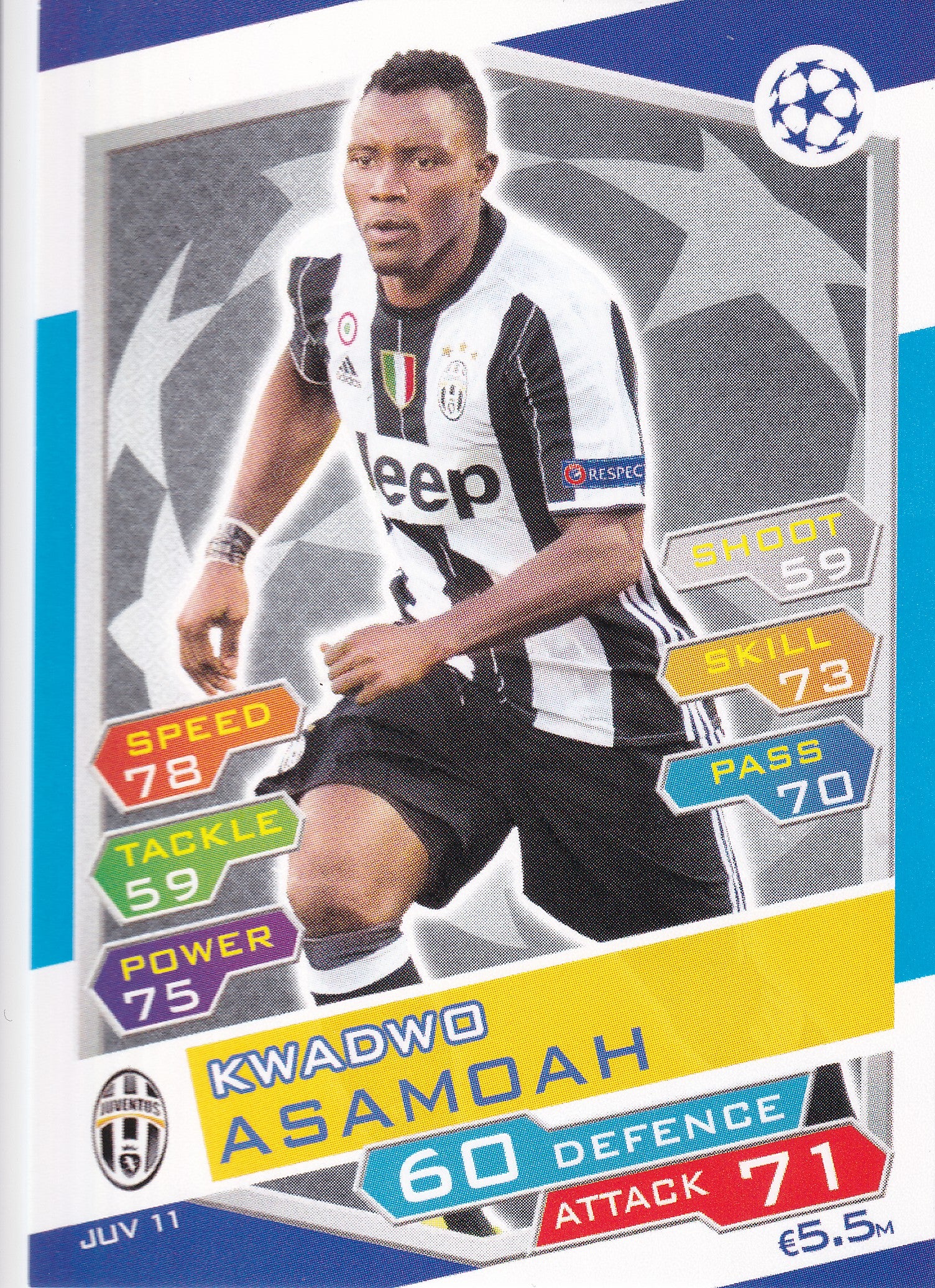 JUV-11. KWADWO ASAMOAH - JUVENTUS