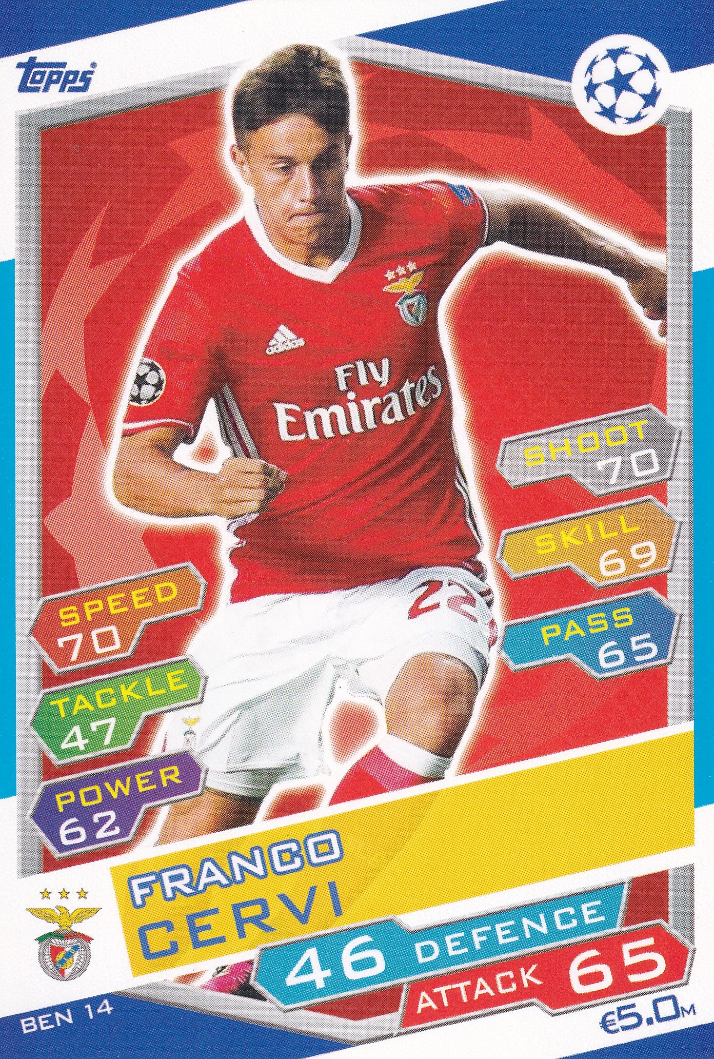 BEN-14. FRANCO CERVI - SL BENFICA