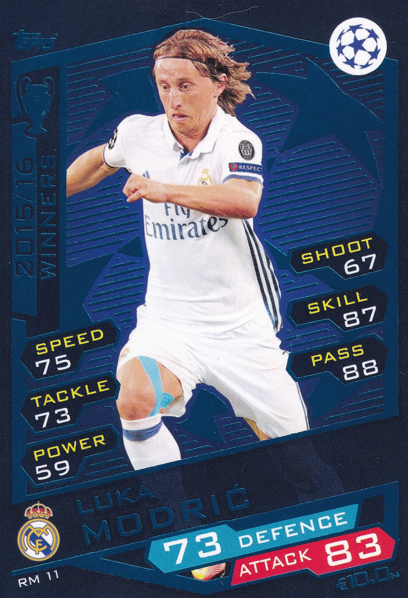 RM-11. LUKA MODRIC - REAL MADRID CF