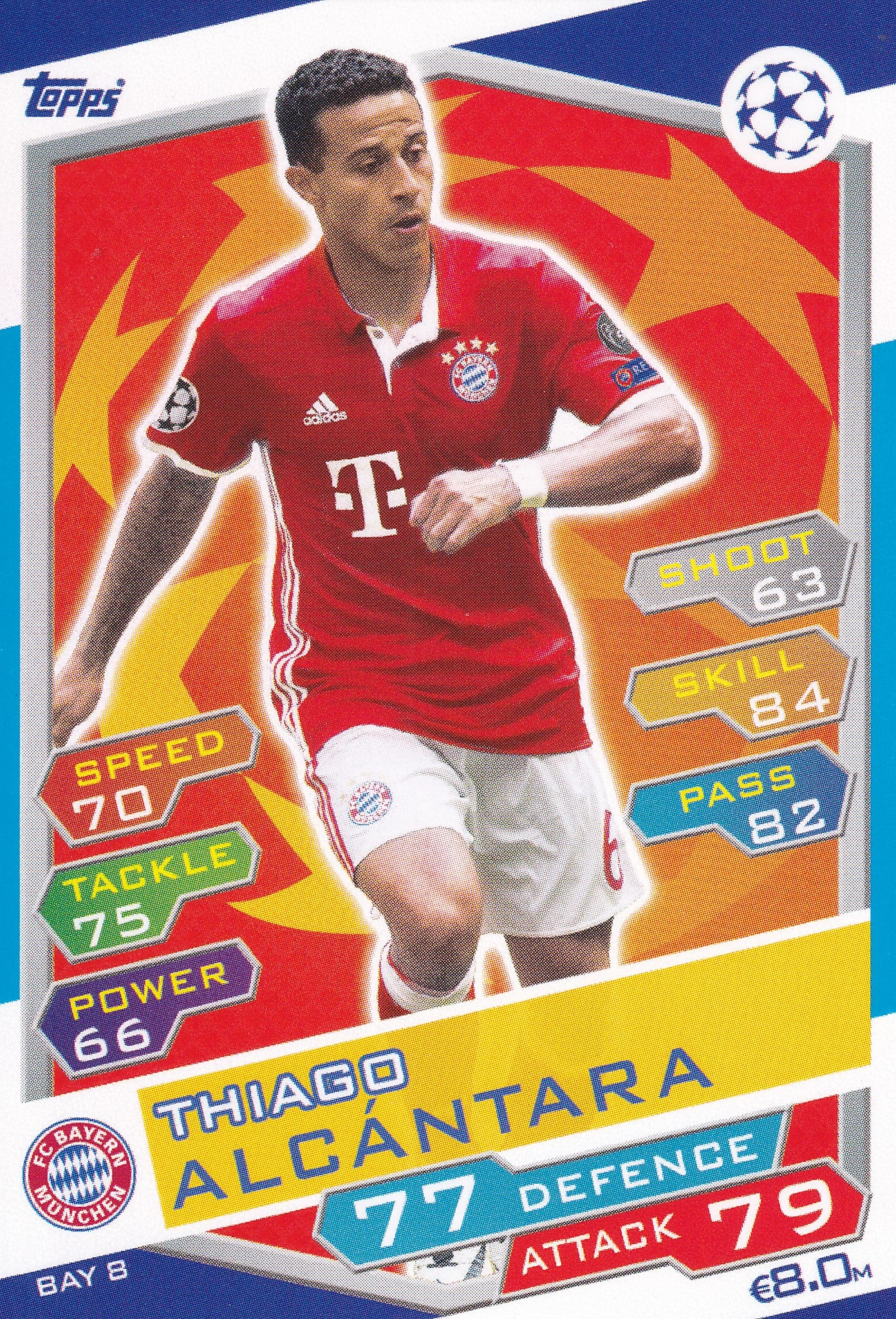 BAY-08. THIAGO ALCANTARA - FC BAYERN MUNCHEN