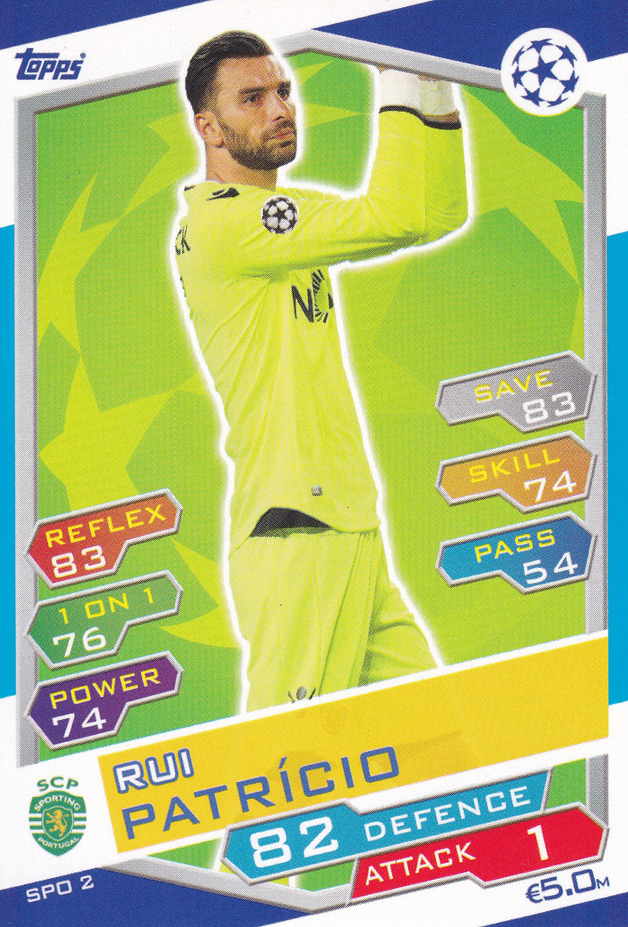 SPO-02. RUI PATRICIO - SPORTING CLUBE DE PORTUGAL