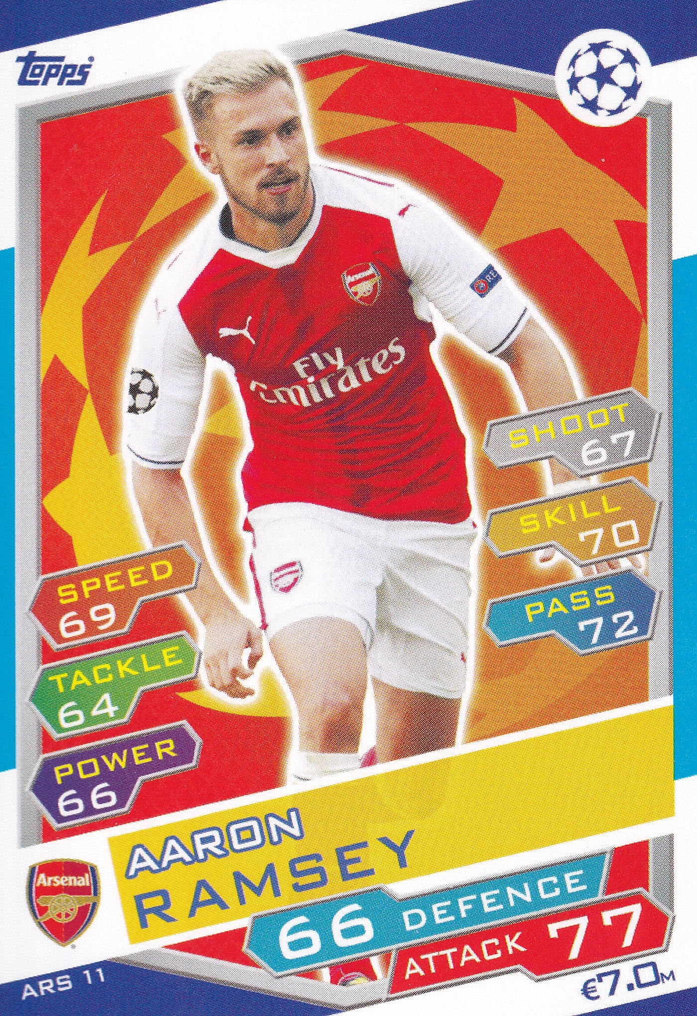 ARS-11. AARON RAMSEY - ARSENAL FC