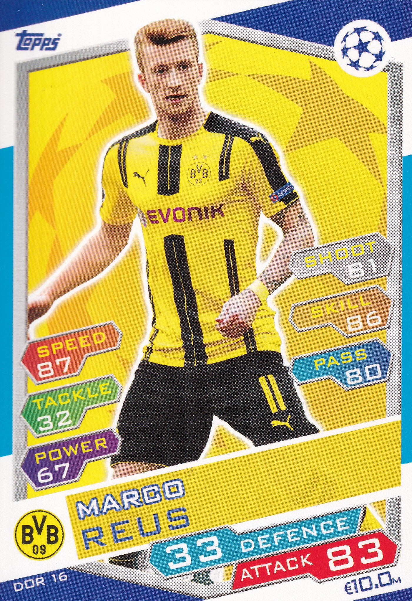 DOR-16. MARCO REUS - BORUSSIA DORTMUND