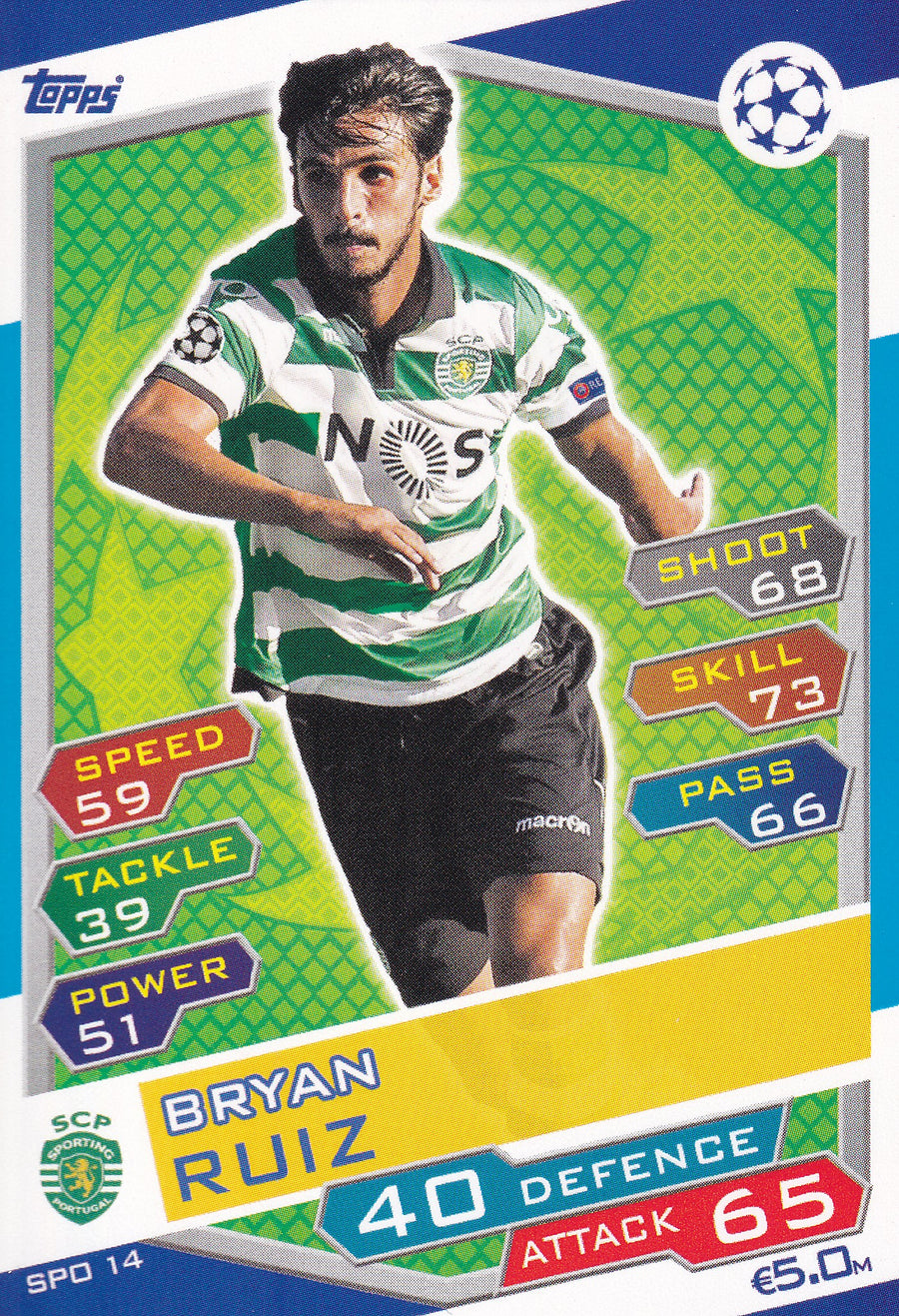 SPO-14. BRYAN RUIZ - SPORTING CLUBE DE PORTUGAL