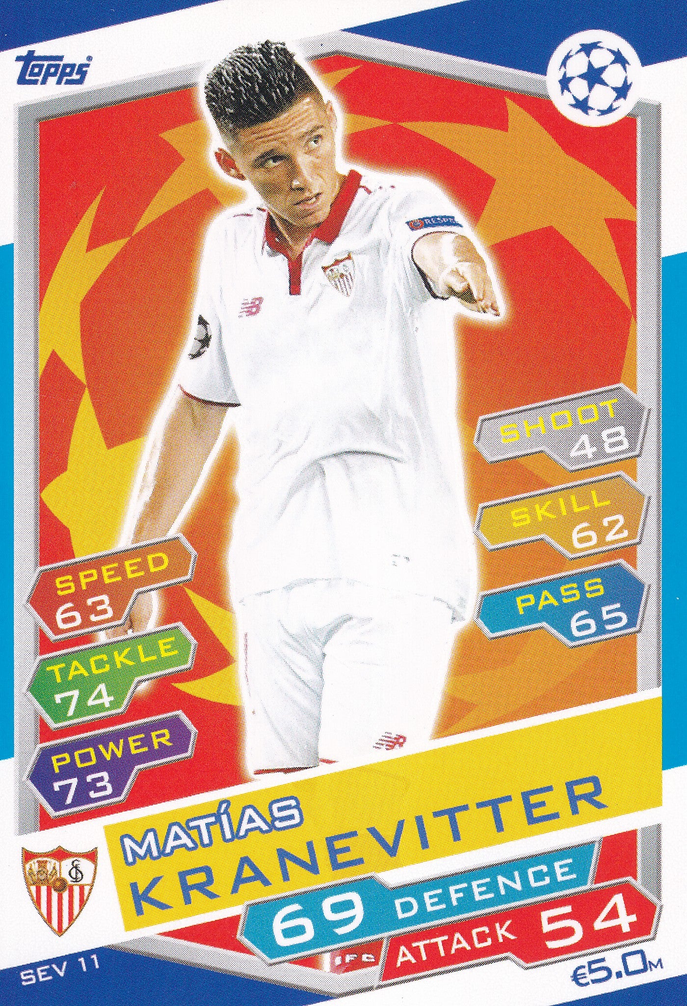 SEV-11. MATIAS KRANEVITTER - SEVILLA FC