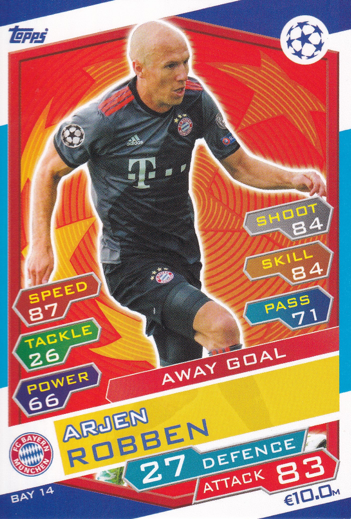BAY-14. ARJEN ROBBEN - FC BAYERN MUNCHEN