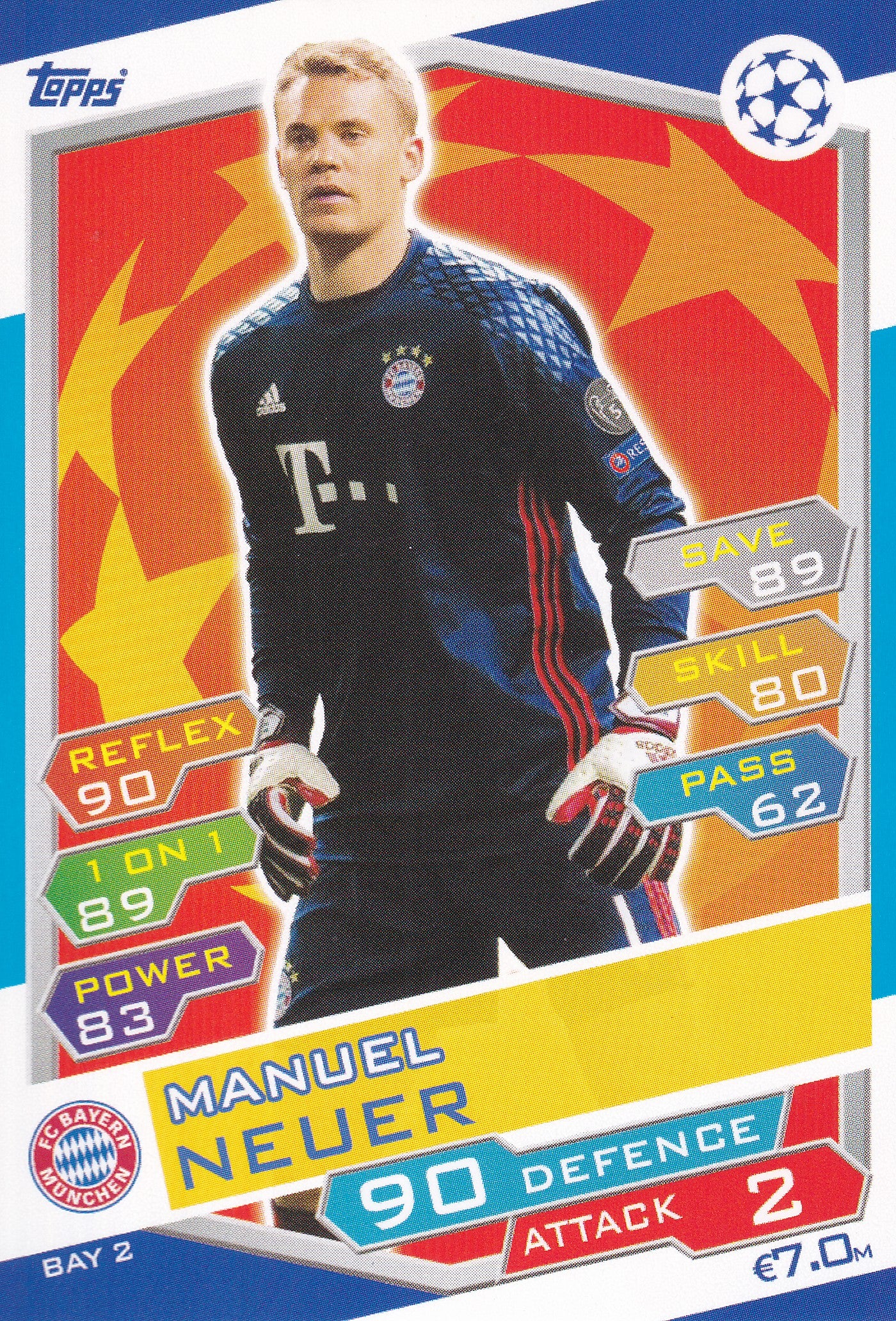 BAY-02. MANUEL NEUER - FC BAYERN MUNCHEN