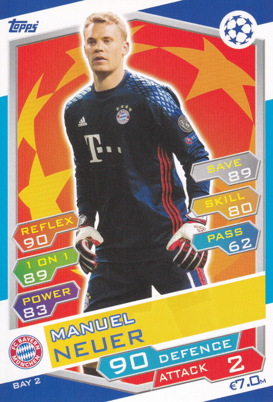 BAY-02. MANUEL NEUER - FC BAYERN MUNCHEN