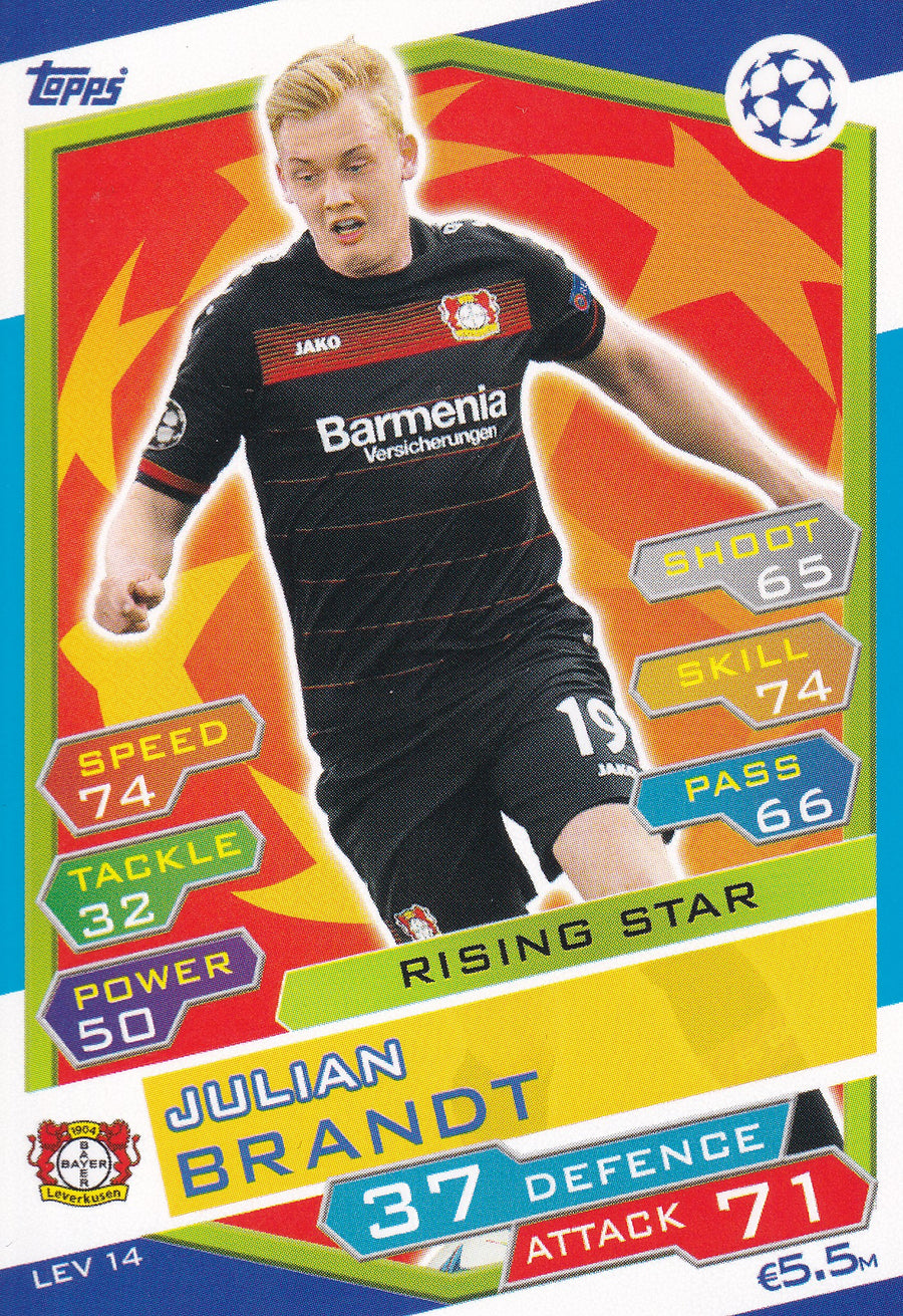 LEV-14. JULIAN BRANDT - BAYER 04 LEVERKUSEN - RISING STAR