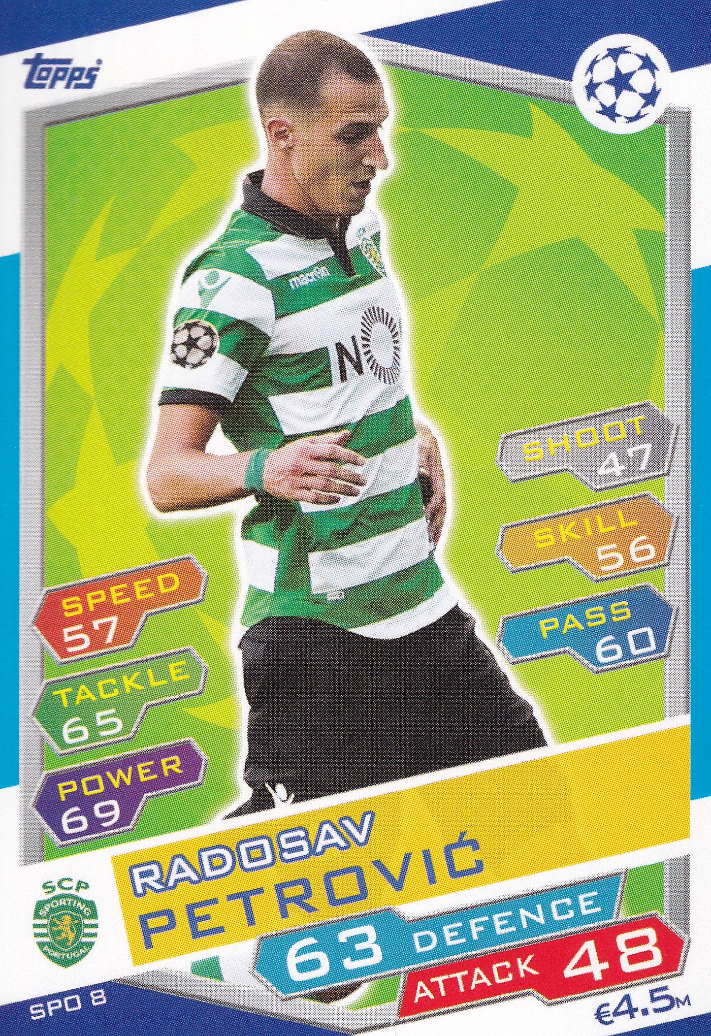 SPO-08. RADOSLAV PETROVIC - SPORTING CLUBE DE PORTUGAL