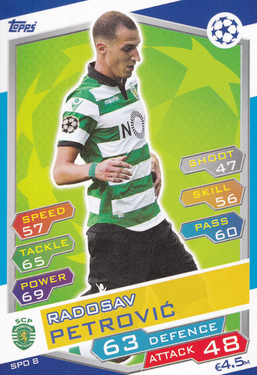 SPO-08. RADOSLAV PETROVIC - SPORTING CLUBE DE PORTUGAL