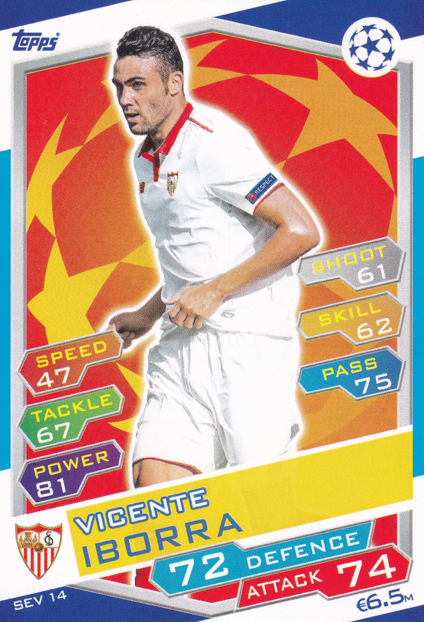 SEV-14. VICENTE IBORRA - SEVILLA FC