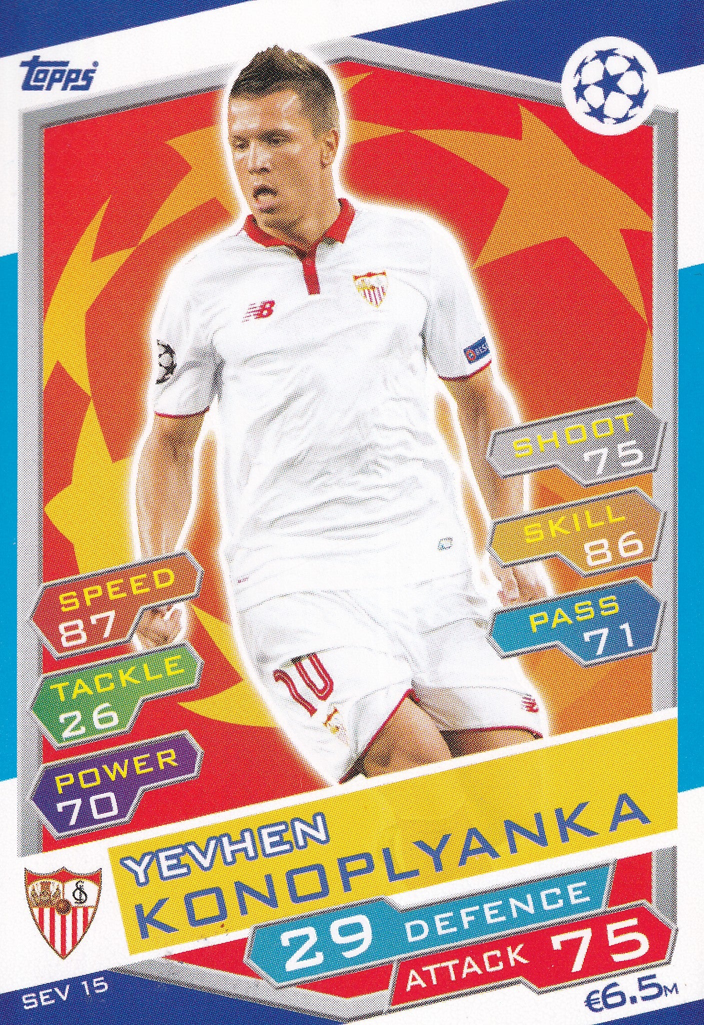 SEV-15. YEVHEN KONOPLYANKA - SEVILLA FC