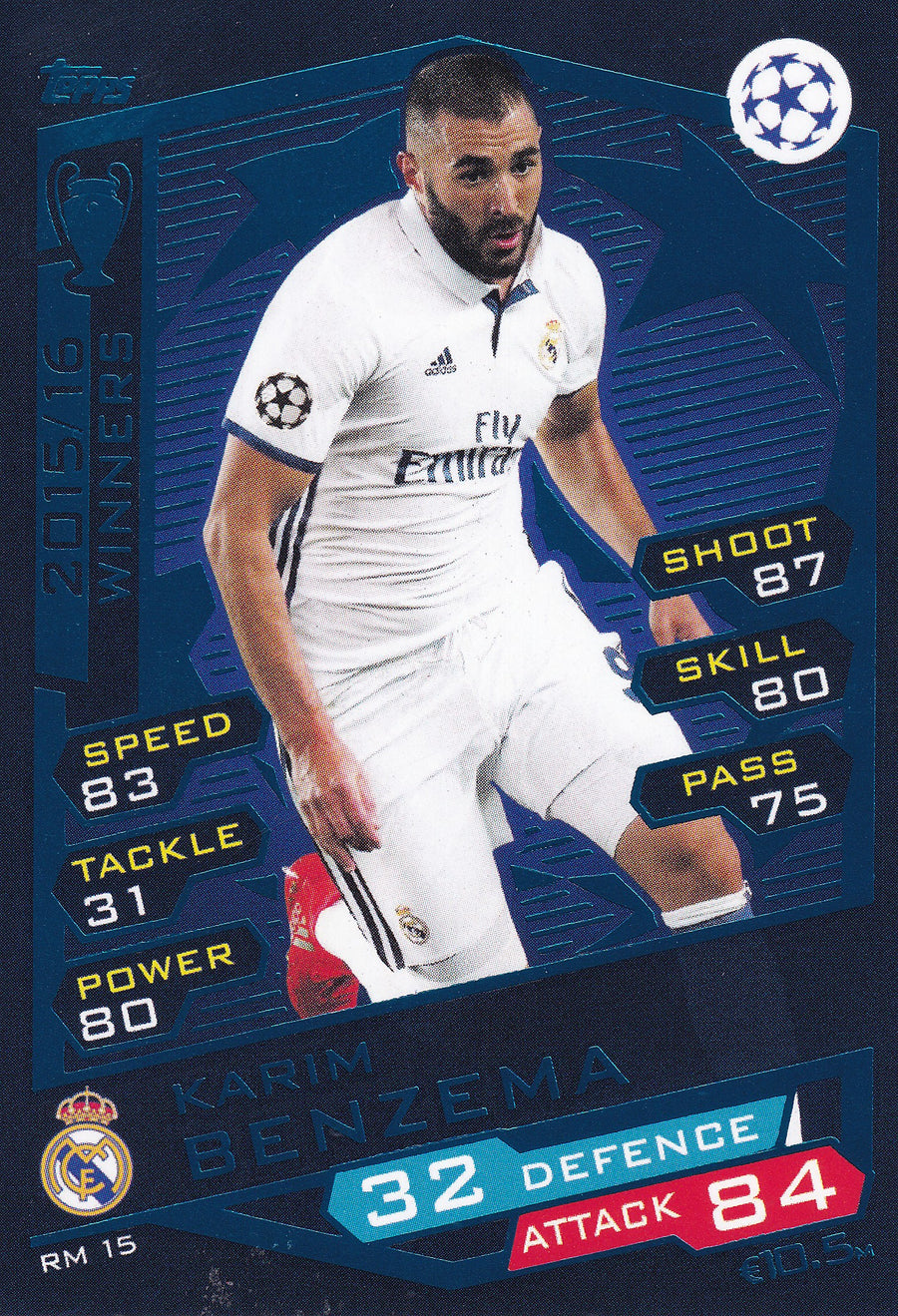 RM-15. KARIM BENZEMA - REAL MADRID CF