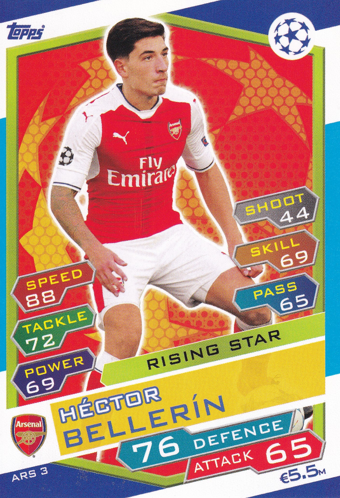 ARS-03. HECTOR BELLERIN - ARSENAL FC - RISING STAR