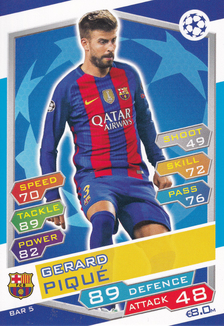 BAR-05. GERARD PIQUE - FC BARCELONA