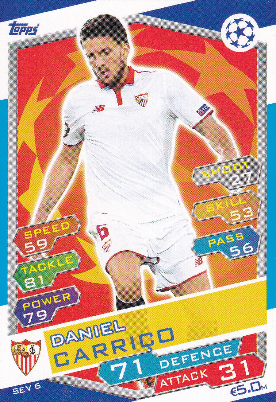 SEV-06. DANIEL CARRICO - SEVILLA FC