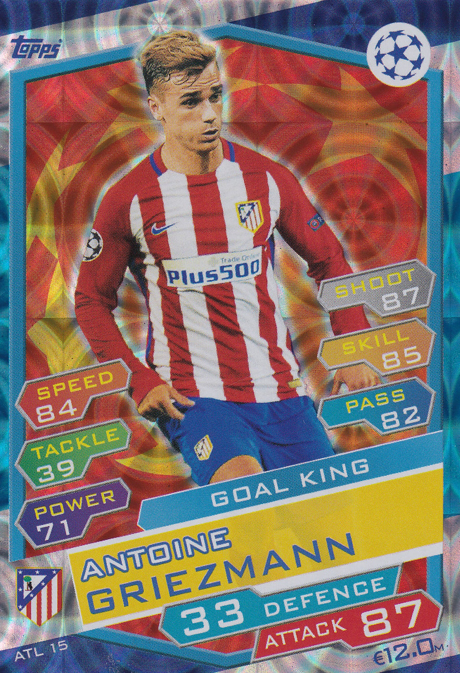 ATL-15. ANTOINE GRIEZMANN - ATLETICO DE MADRID - GOAL KING
