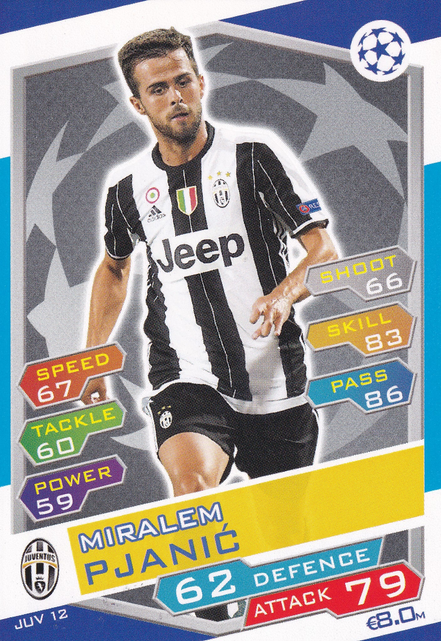 JUV-12. MIRALEM PJANIC - JUVENTUS