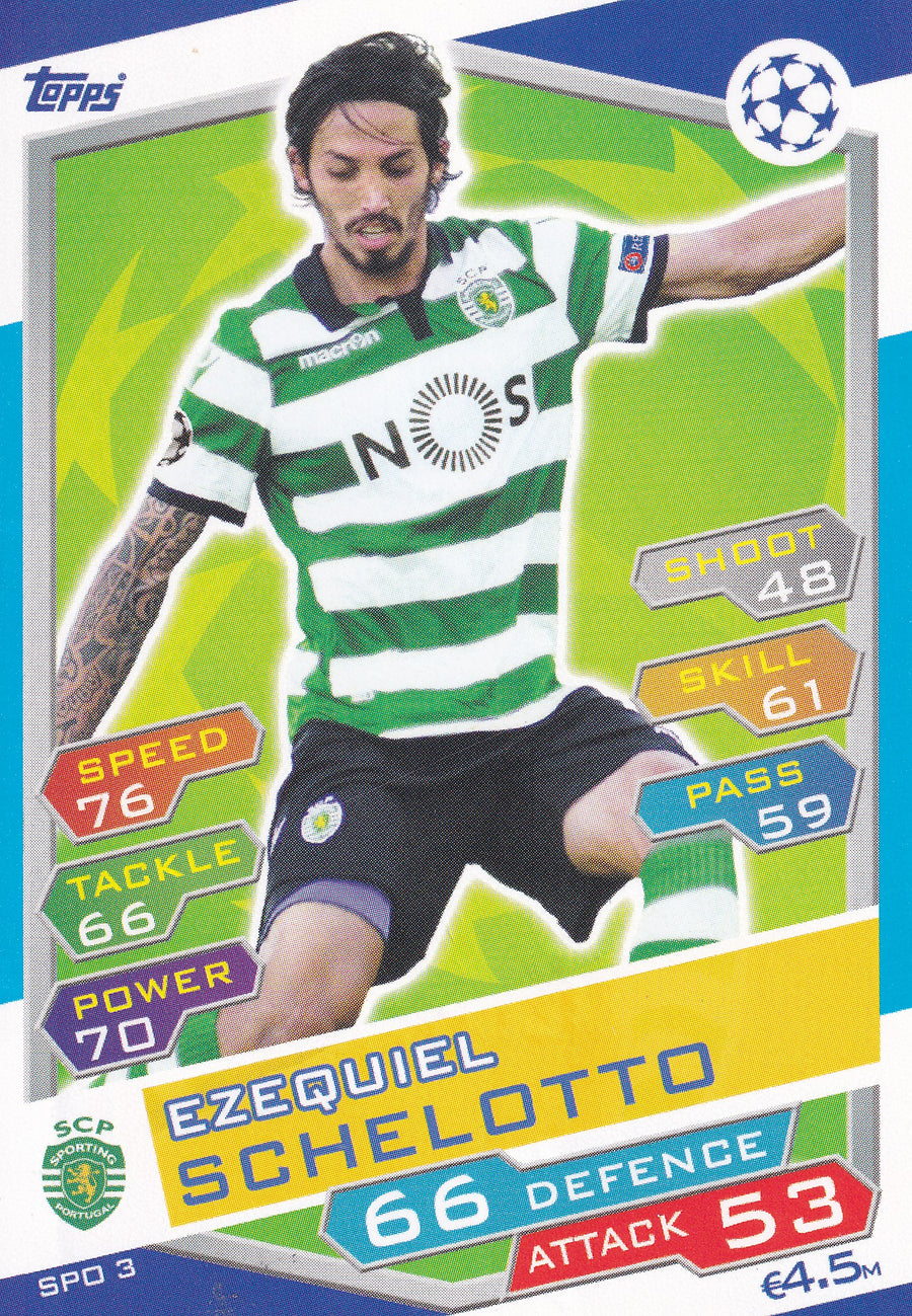 SPO-03. EZEQUIEL SCHELOTTO - SPORTING CLUBE DE PORTUGAL