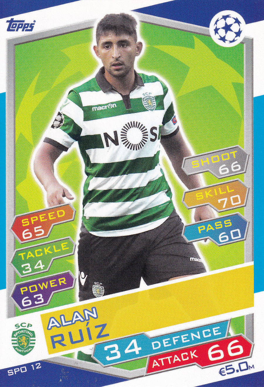 SPO-12. ALAN RUIZ - SPORTING CLUBE DE PORTUGAL