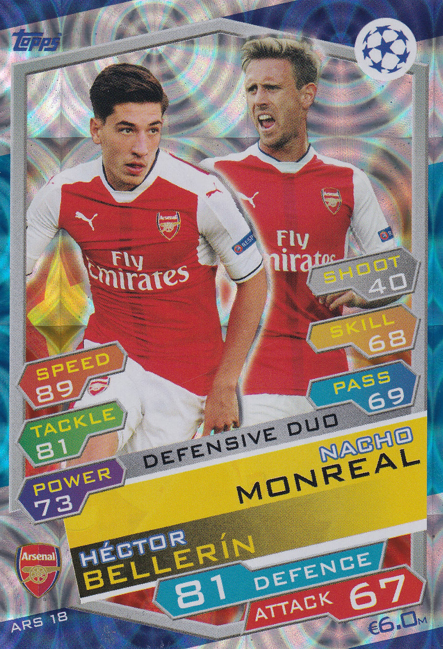 ARS-18. HECTOR BELLERING - NACHO MONREAL - ARSENAL FC - DEFENSIVE DUO