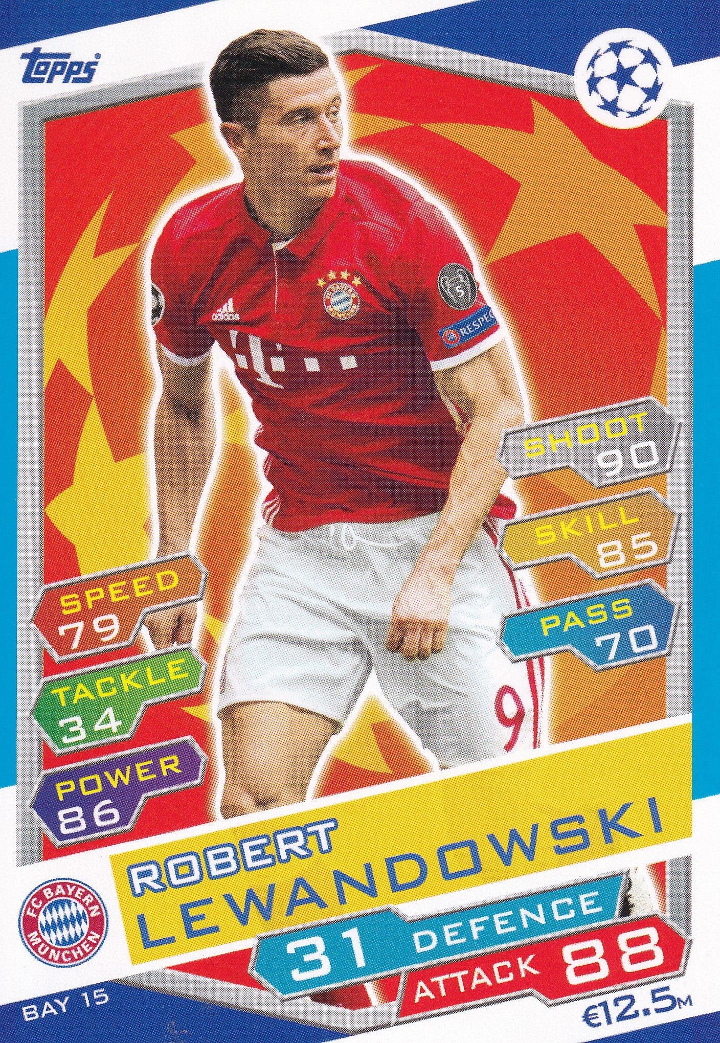 BAY-15. ROBERT LEWANDOWSKI - FC BAYERN MUNCHEN