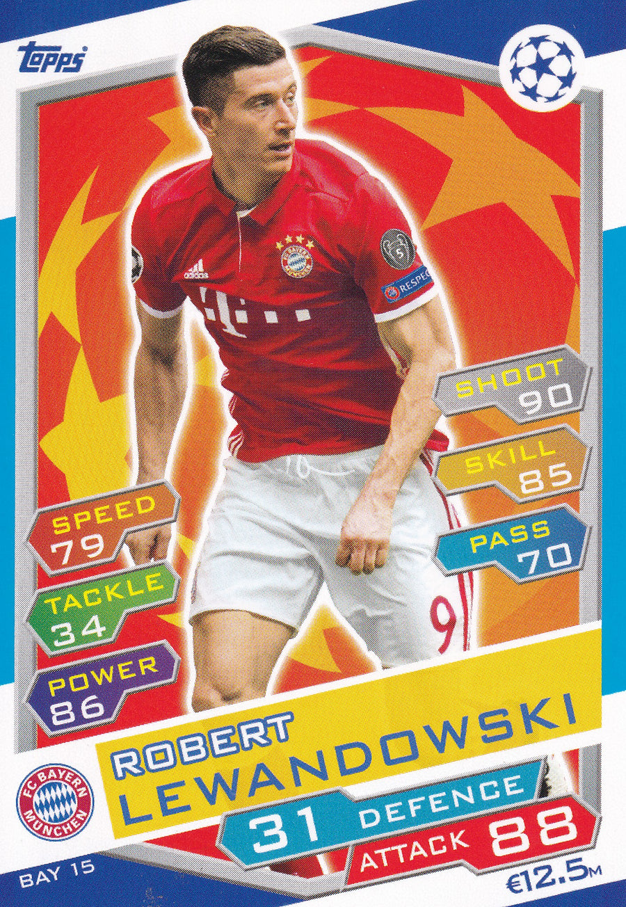 BAY-15. ROBERT LEWANDOWSKI - FC BAYERN MUNCHEN