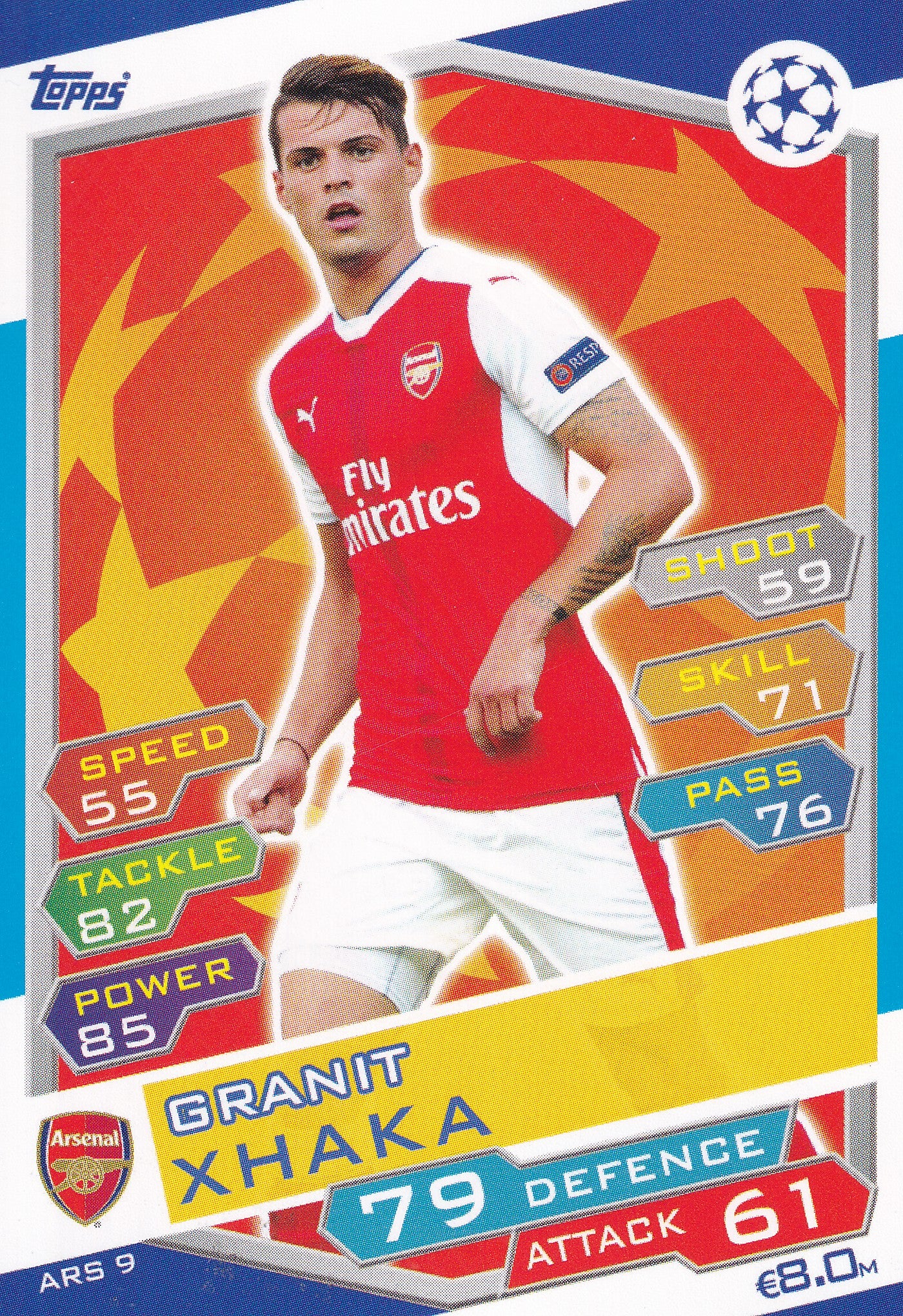 ARS-09. GRANIT XHAKA - ARSENAL FC