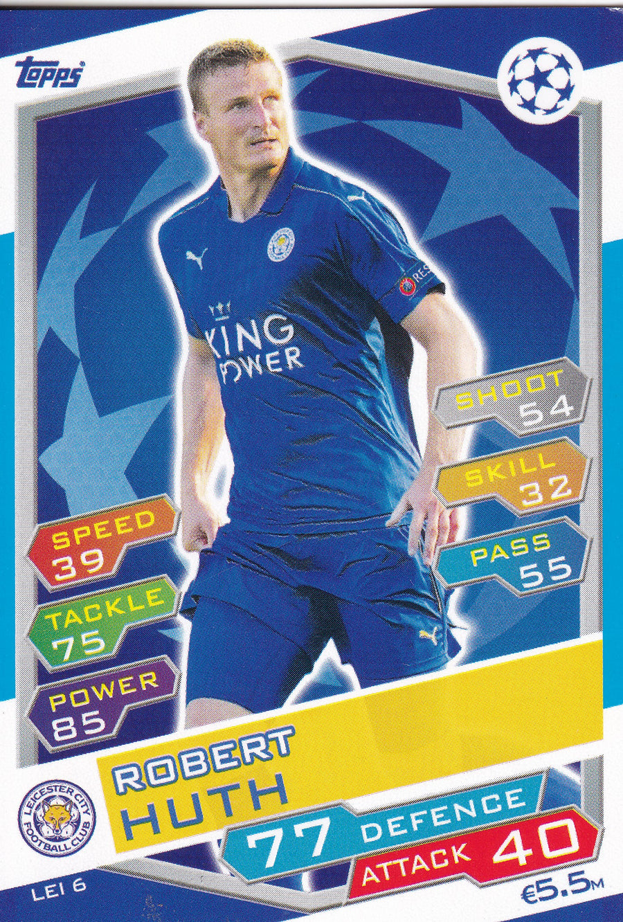 LEI-06. ROBERT HUTH - LEICESTER CITY